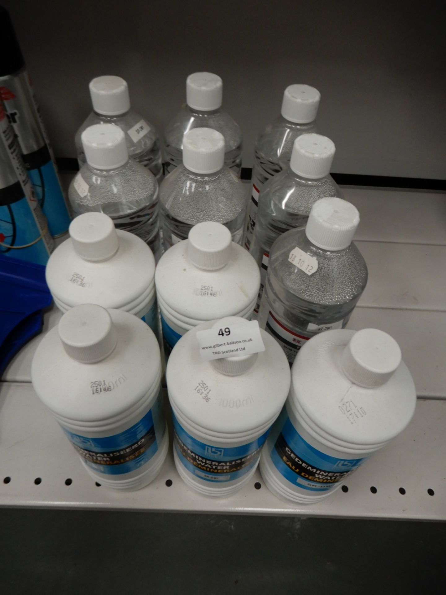 *12x1L of Deionised Water