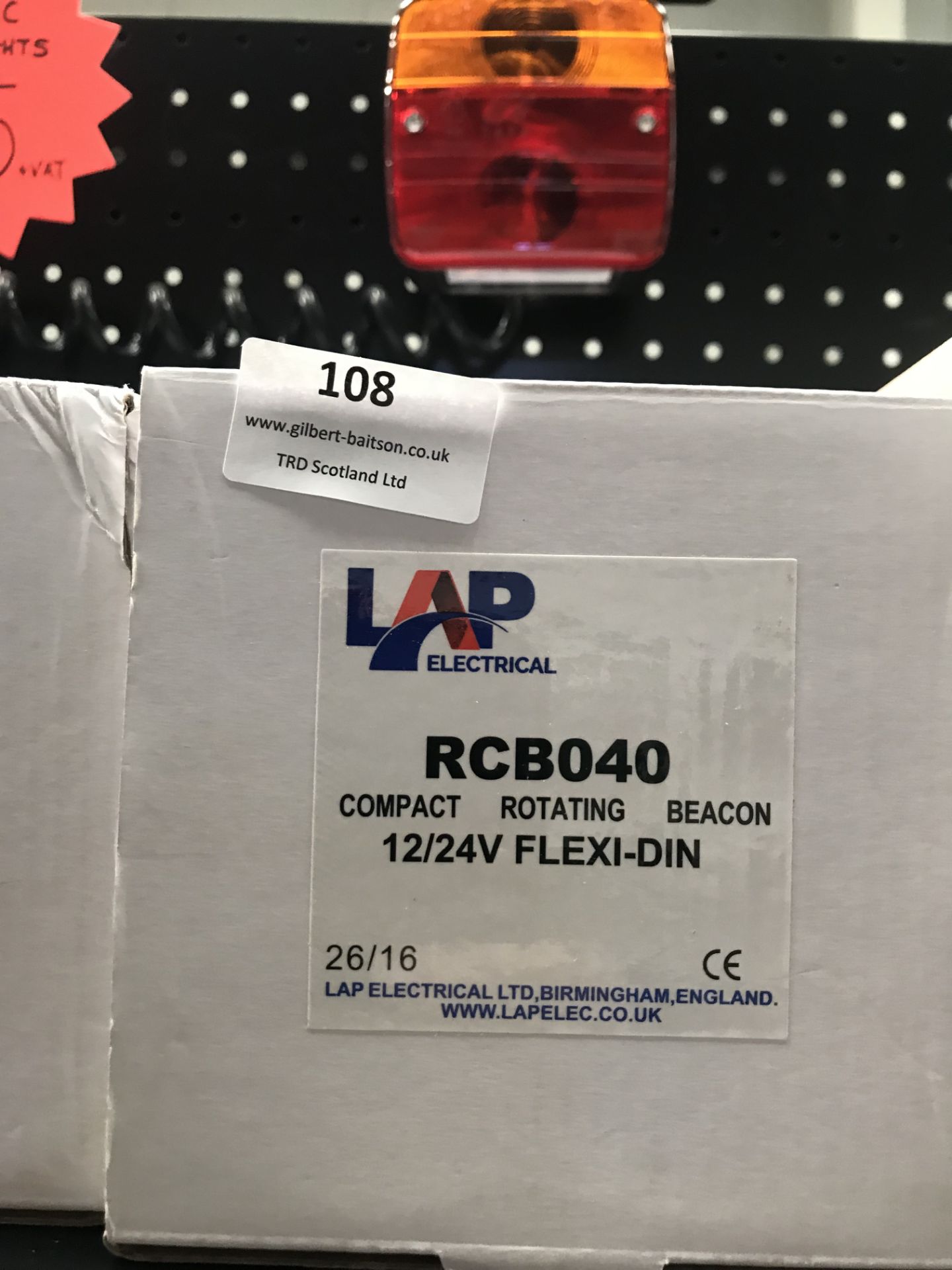 *Lap RCBO4O Rotating Beacon