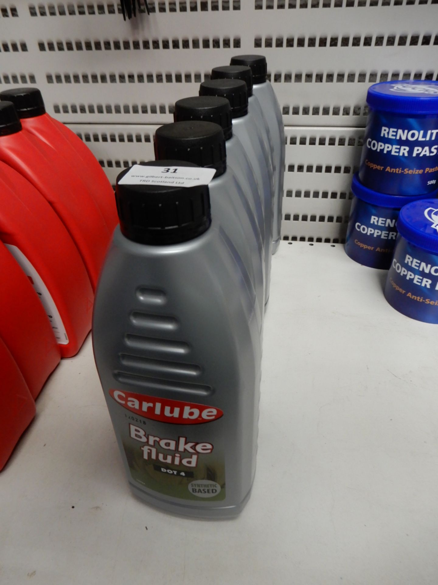 *6x1L Carlube Brake Fluid