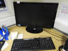 *Acer Desktop PC with Hanns-G Monitor, Keyboard an