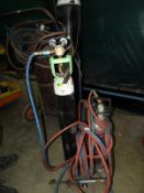 *Set of Oxyacetylene Cutting Pipes and Gauges (Bot