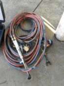 *Oxyacetylene Cutting Equipment with Gauges, Pipe