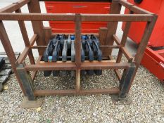 *Set of Front End Tractor Weights in Cage