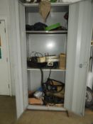 *6ft Locker Containing Assorted Component Trays, e