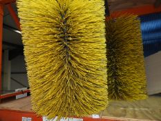 *Three Yellow 750x580 Steel PPN Brush Segments