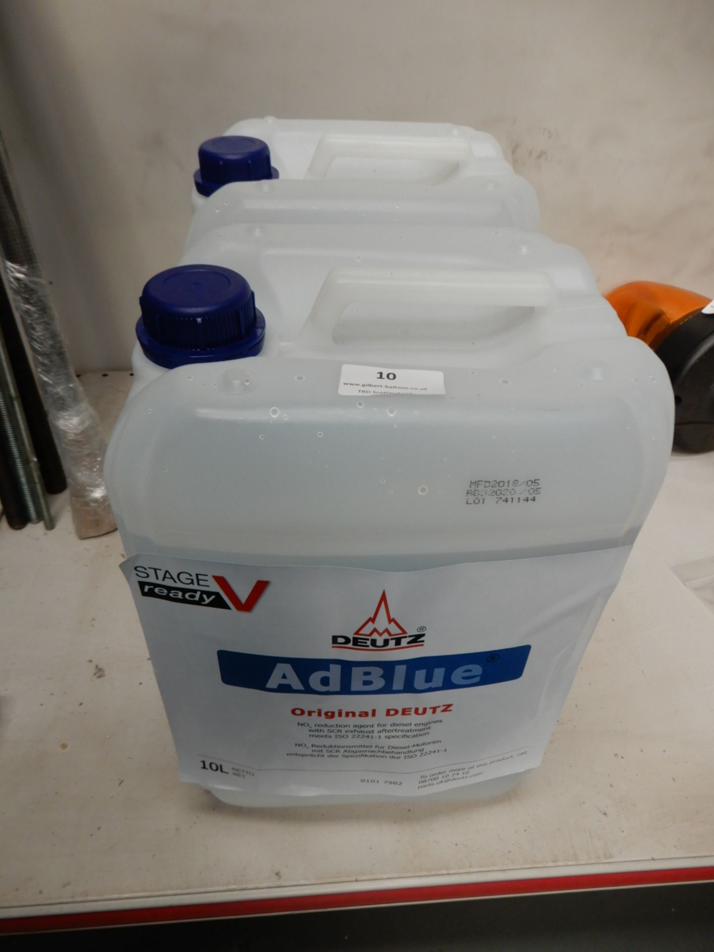 *2x10L Deutz Adblue