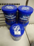 *5x500g of Fuchs Renolit Copper Paste