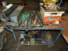 *Mechanics Tool Trolley Containing Assorted Hand T