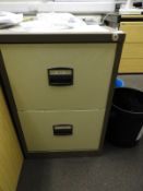 *Two Drawer Foolscap Filing Cabinet (Coffee & Crea