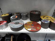 *Stock of Assorted Flap Wheels, Grinding Discs, an