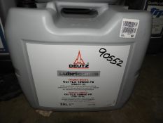 *1x20L of Deutz TLX Oil 10W40 FE