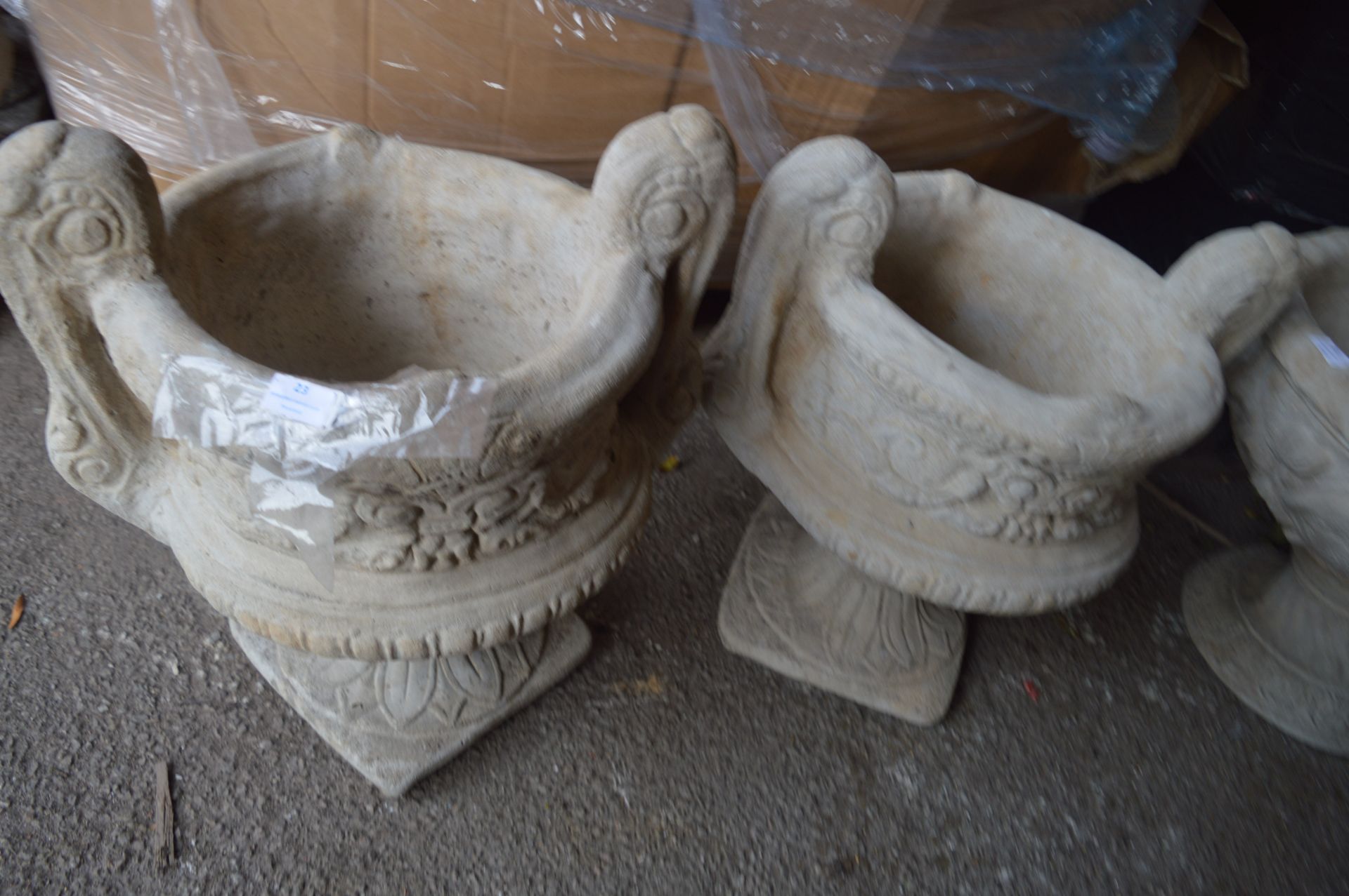 Pair of Garden Urns