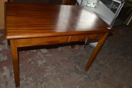 Two Drawer Wooden Work Table