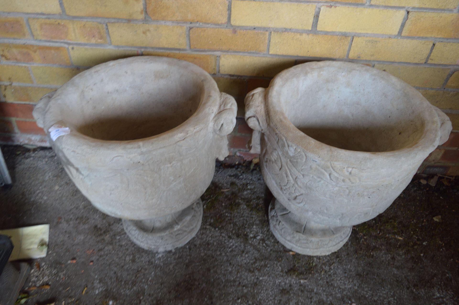 Pair of Garden Urns