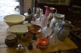 Quantity of China and Glassware Including Decanter