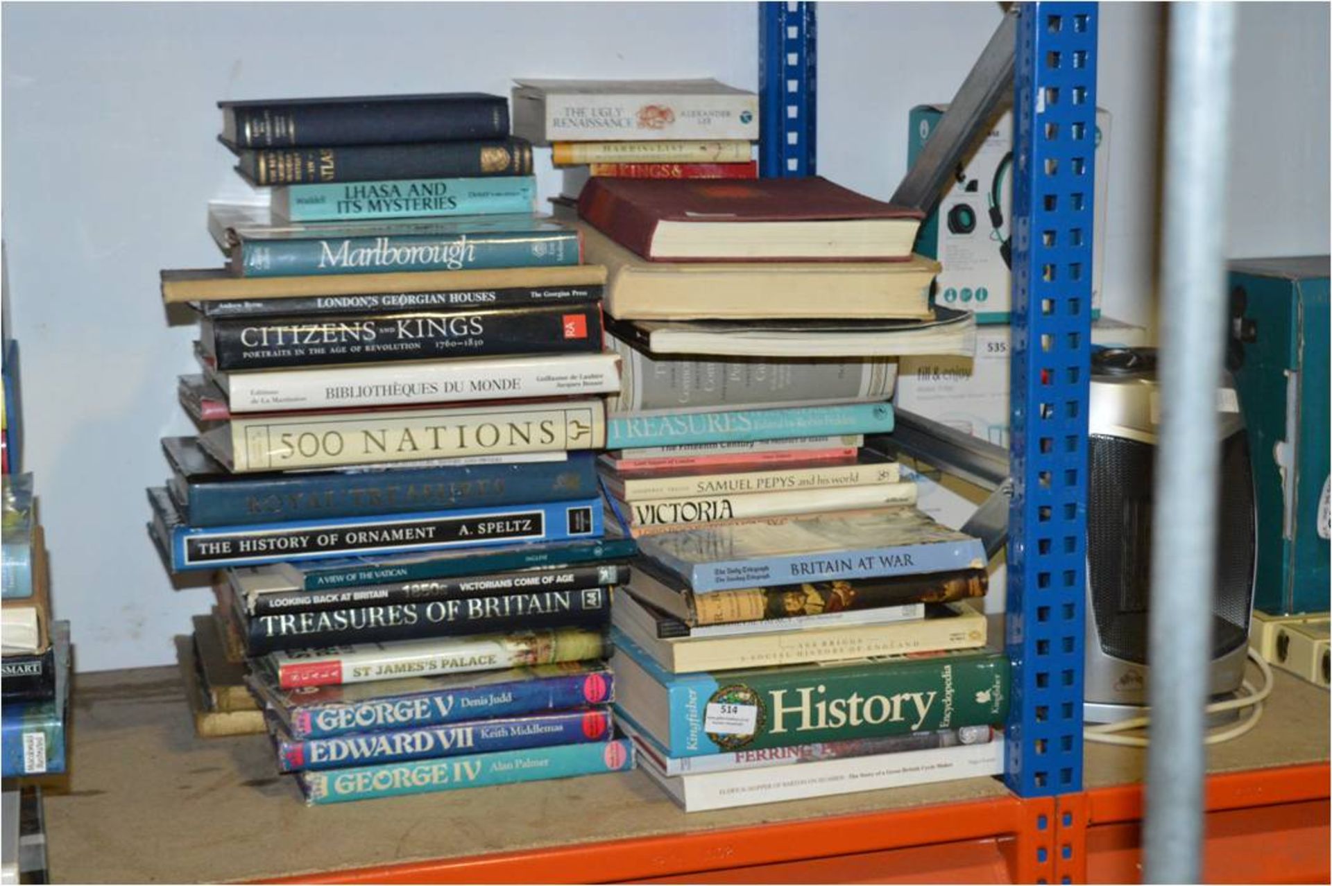 Large Quantity of History Related Books