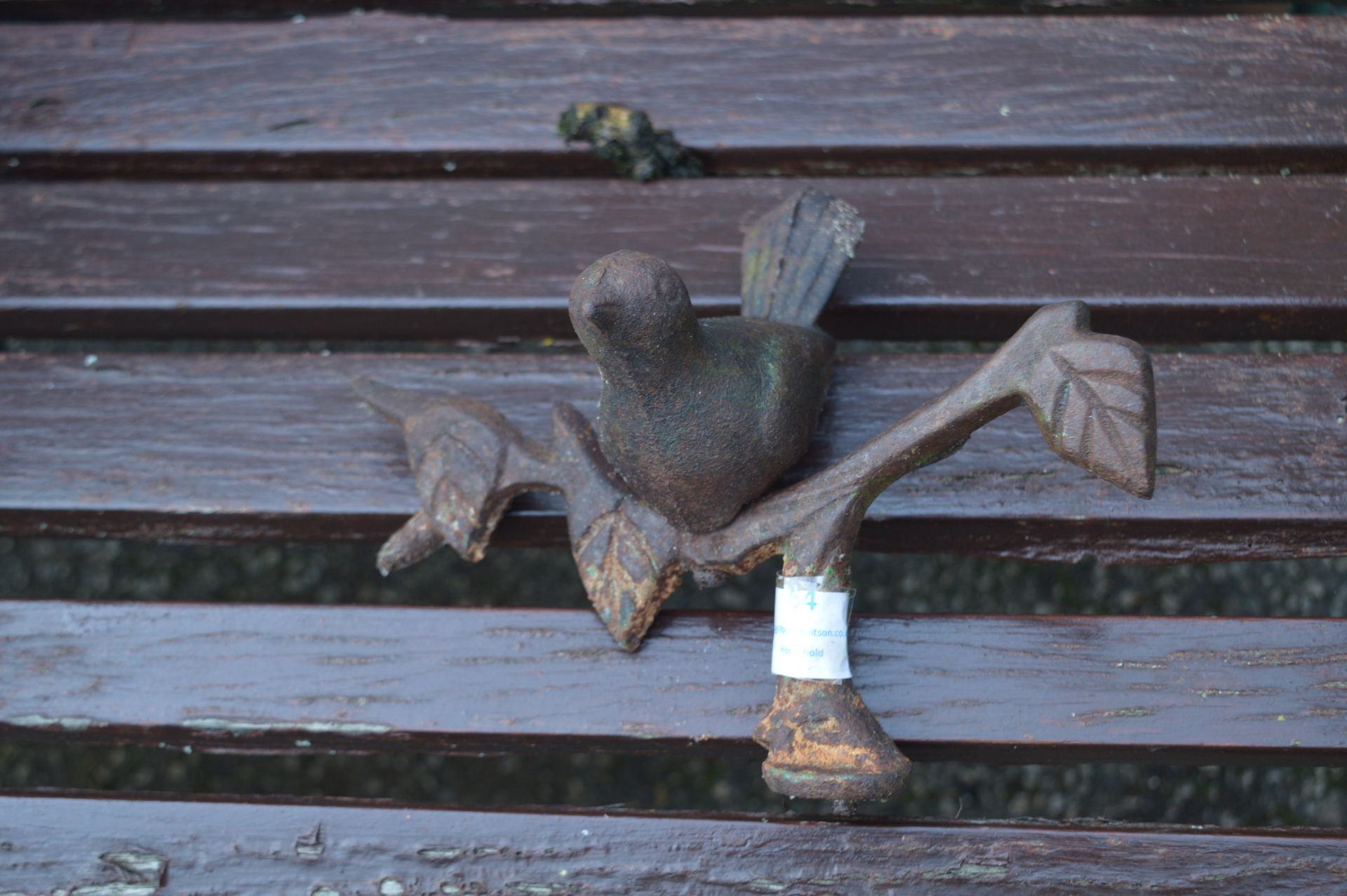 Small Cast Iron Bird Ornament