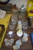Small Quantity of Glassware and China