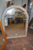 Floral Arch Framed Bevelled Edge Wall Mirror