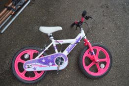 Girls Pedal Pals Little Star Bicycle
