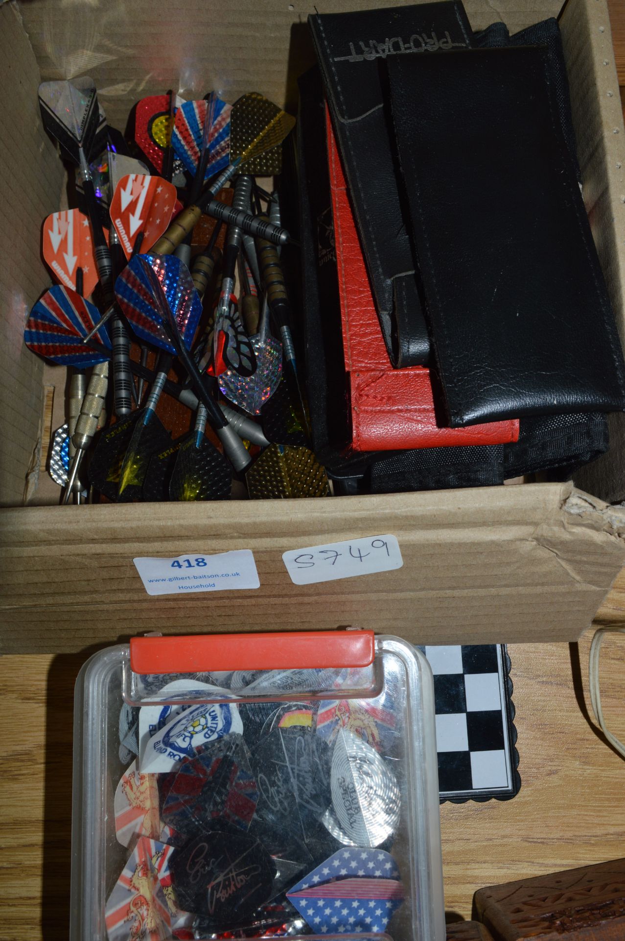 Box of Darts, Flights and Darts Cases