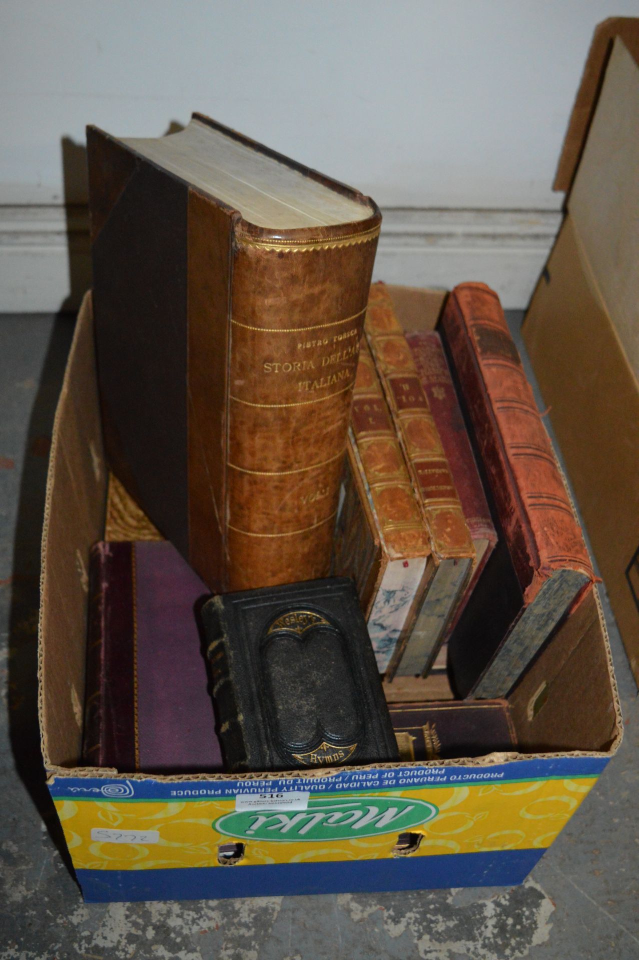 Box of Antique Books