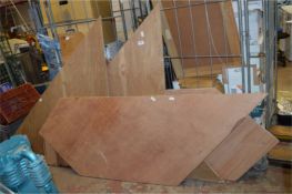 Five Plywood Offcuts