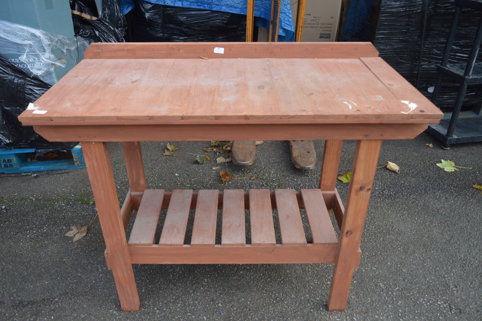 Wooden Work Bench