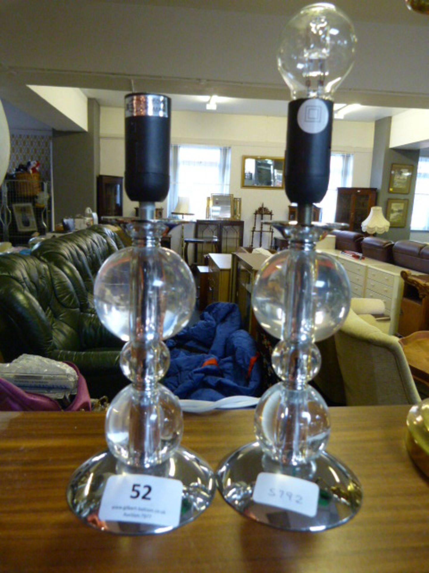 Pair of Laura Ashley Lamps