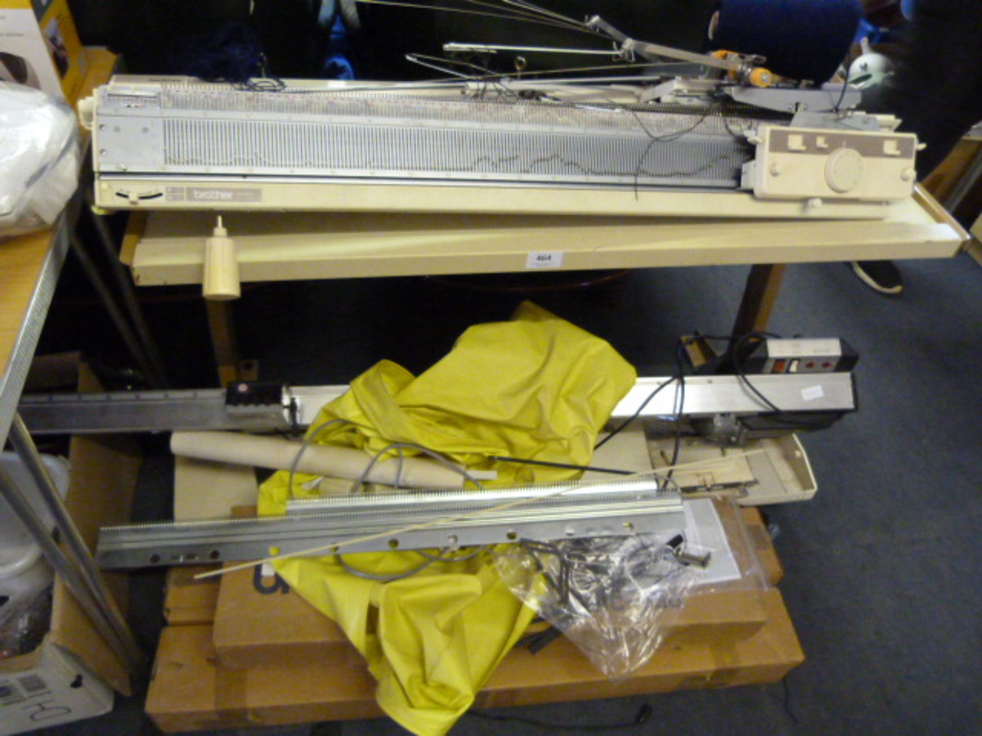 Knitting Machine with Accessories