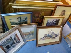Quantity of Framed Pictures and Prints Including L
