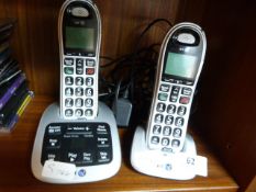 Two BT Telephones