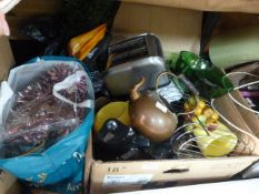 Box Containing Assorted Pottery, Kitchenalia, Copp