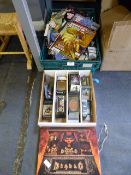 Box Containing Assorted Gaming Magazines, Cards, e