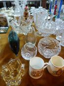 Assorted Decorative Glassware, Commemorative Ware