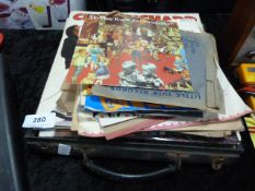 Quantity of LP Records Including Cliff Richard