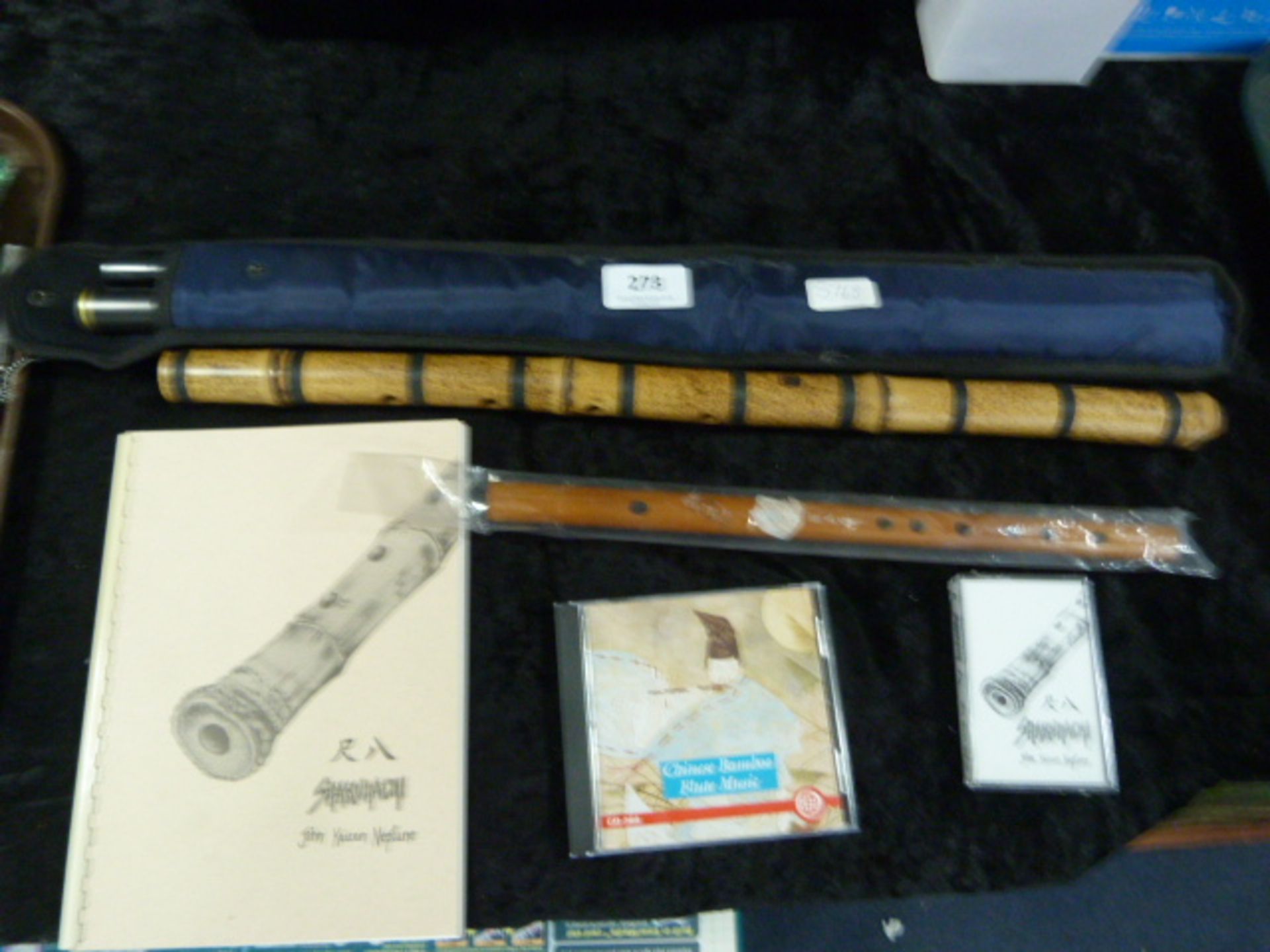 Assorted Woodwind Instruments, CD, etc.