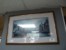 Framed Jack Rigg Print - River Hull