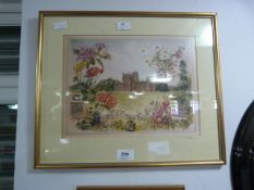 Framed Watercolour - Glamis Castle
