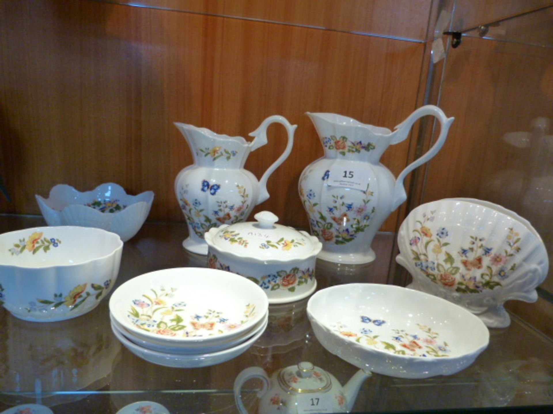 Ten Pieces of Aynsley Cottage Garden Ware