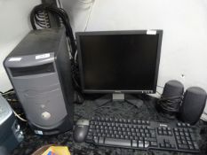 Dell Computer with Dell Monitor Keyboard, Mouse an