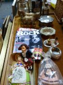 Mixed Lot Including Brassware, Silver Plated Ware,