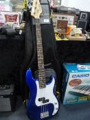 Harrier Bass Guitar with Case