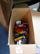 Box of Assorted Model Cars