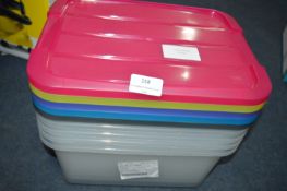 *Iris 5pk 15l Storage Boxes