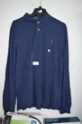 *Ralph Lauren Polo Shirt (Navy Blue) Size: XL