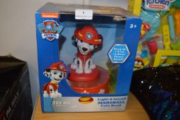 *Paw Patrol Light & Sound Marshall Coin Bank