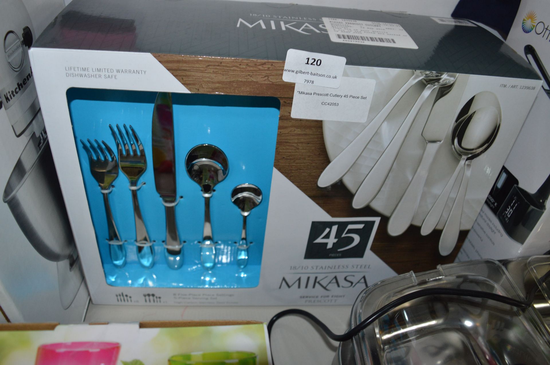 *Mikasa Prescott Cutlery 45 Piece Set