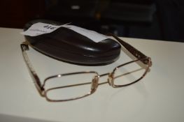 *Michael Kors Taupe Metal Spectacle Frames