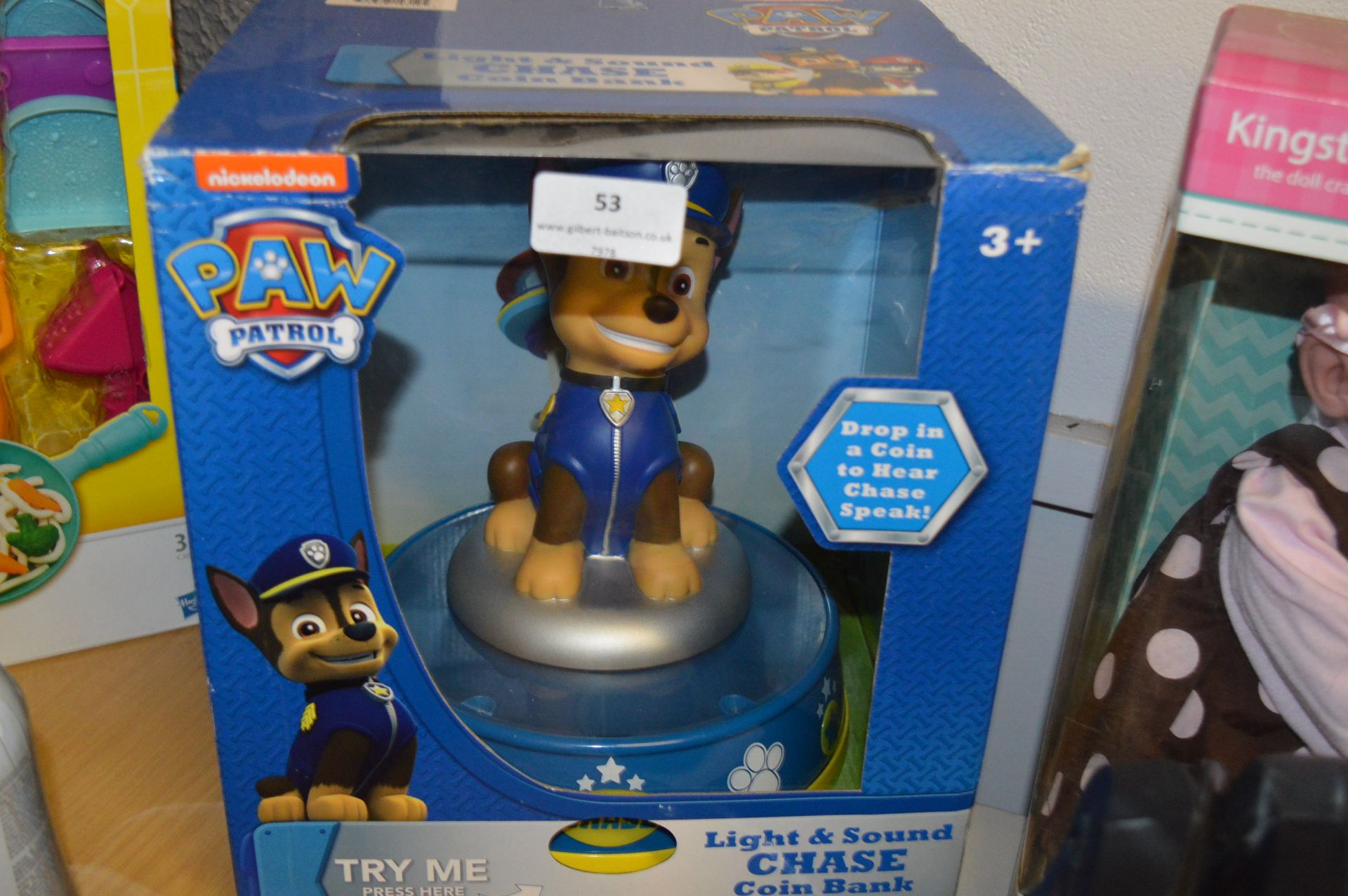 *Paw Patrol Light & Sound Chase Coin Bank